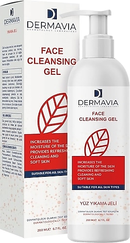 Dermavia Laktik Asit Yüz Yıkama Jeli 200 ml