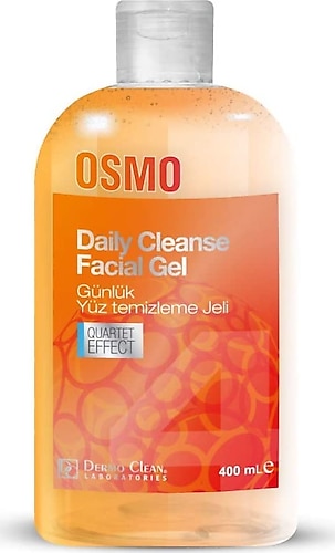 Dermo Clean Osmo Yağlı ve Akneli Ciltler Günlük Yüz Temizleme Jeli 400 ml