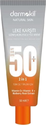 Dermokil Leke Karşıtı 50 Faktör Güneş Kremi 50 ml