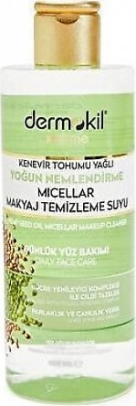 Dermokil Mıcellar Temizleme Suyu Kenevir Tohumu Yağı Özlü 400ml
