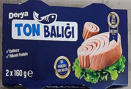 Derya Ton Balığı 2x160 gr