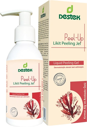 Destek Peel Up Kırmızı Yosun Avokado Özlü 150 ml Likit Peeling Jel