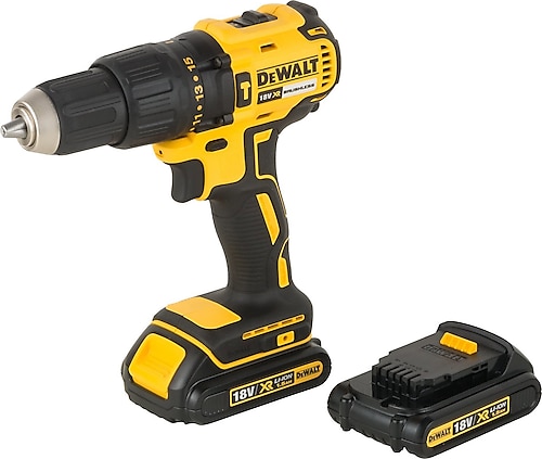 Dewalt DCD791D2 18 V Çift Akülü 2 Ah Kömürsüz Matkap