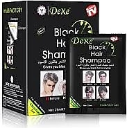 Dexe Black Hair Shampoo Beyaz Saç Kapatıcı Siyah Boya