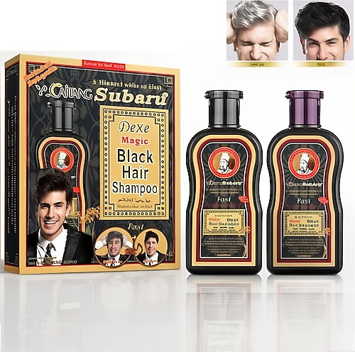 Dexe Black Hair Shampoo Saç Siyahlaştırıcı Şampuan Seti 200ml 200ml