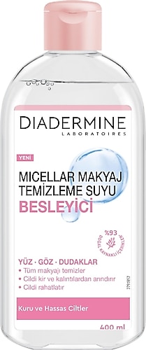 Diadermine Micellar Besleyici Makyaj Temizleme Suyu 400 ml