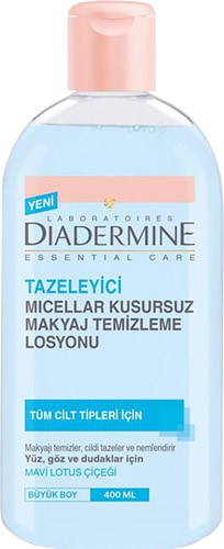 Diadermine Micellar Tazeleyici Kusursuz Makyaj Temizleme Losyonu 400 ml