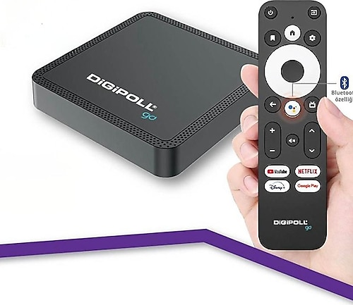 Digipoll GO1 4K Ultra HD Android TV Box