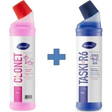Diversey Taski Clonet 750 ml + Taski R6 750 ml Wc Tuvalet Temizleyici