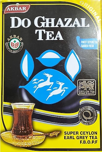 Do Ghazal Earl Grey Tea Bergomat Aromalı Siyah Dökme Çay 3 x 500 G