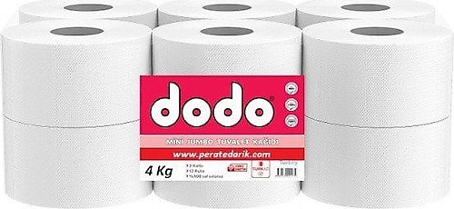 Dodo Mini Jumbo 4 kg 12'li Tuvalet Kağıdı