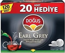 Doğuş Early Grey 3.4 gr 120'li Demlik Poşet Çay
