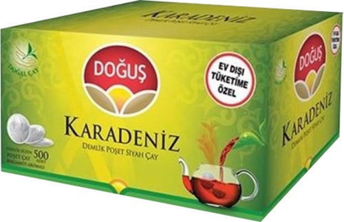 Doğuş Karadeniz Bergamot Aromalı 3.2 gr 500'lü Demlik Poşet Çay
