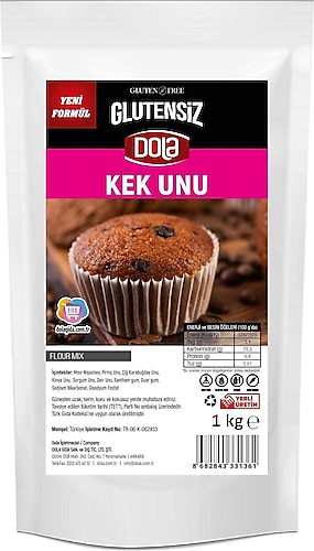 Dola Glutensiz Karabuğdaylı Kek Unu 1 kg