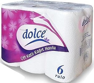Dolce 2 Katlı 6'lı Kağıt Havlu