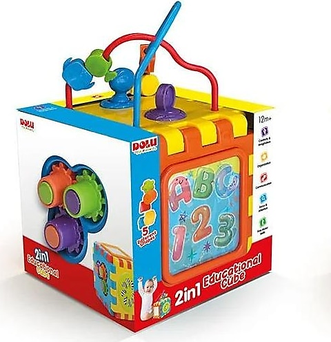 Dolu 2 in 1 Eğitici Küp ve Puzzle 5092