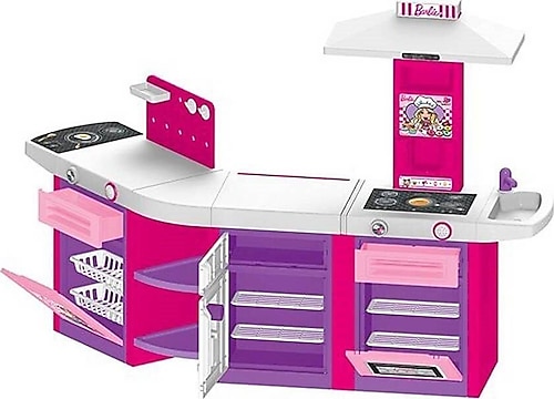 Dolu Barbie 3'lü Mutfak Seti 1614
