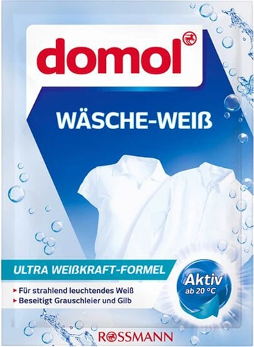 Domol 50 gr Tek Kullanımlık Toz Çamaşır Beyazlatıcı