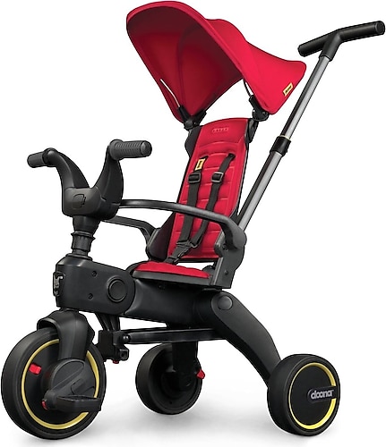 Doona Liki Trike S1 Katlanır Flame Red Bebek Bisikleti