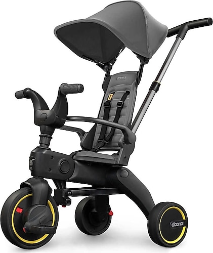 Doona Liki Trike S1 Katlanır Hound Grey Bebek Bisikleti