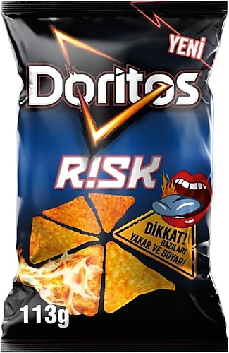 Doritos Risk Baharatlı ve Acılı Süper Boy Cips 113 gr