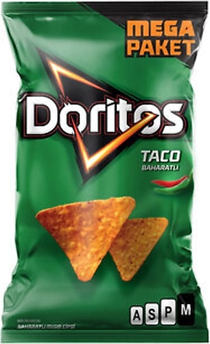 DORİTOS Taco Baharatlı Mısır Cipsi Mega Boy 218 G ( 8 Adet )