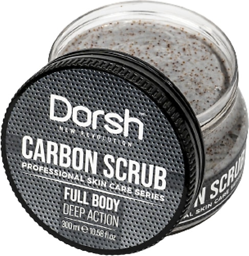 Dorsh Carbon Yüz ve Vücut Scrubı Full Body Peeling 300 ml