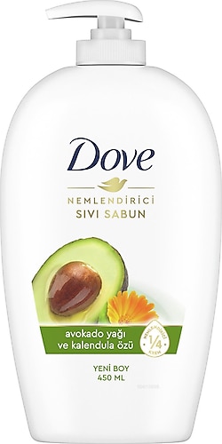Dove Avokado Yağı ve Kalendula Özlü Sıvı Sabun 450 ml
