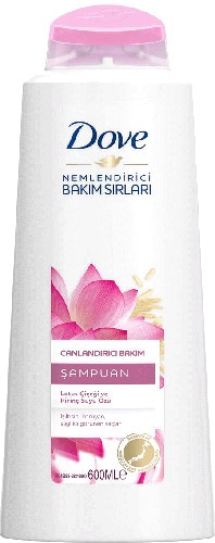 Dove Canlandırıcı Bakım Etkili Lotus Çiçeği Özlü Şampuan 600 ml