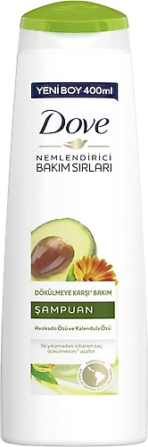 Dove Dökülme Karşıtı Avokado ve Kalendula Özlü Şampuan 400 ml