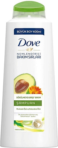 Dove Dökülmeye Karşı Bakım Avokado ve Kalendula Özlü Şampuan 600 ml