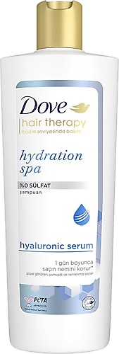 Dove Hair Therapy Hydration Spa Sülfatsız Şampuan 350 ml