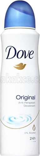 Dove Kadın Sprey Deodorant Original Antiperspirant 150 ml