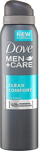 Dove Men Clean Comfort Sprey Deodorant 150 ml