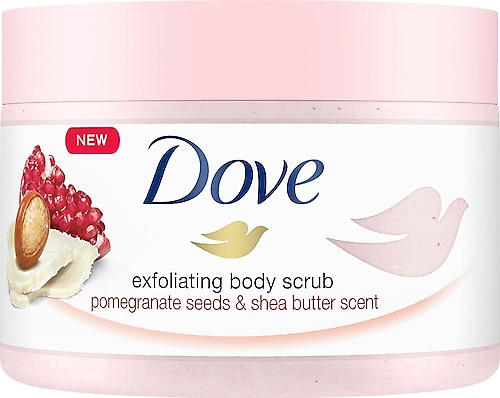 Dove Nar Çekirdeği ve Shea Yağı Vücut Peeling 225 ml