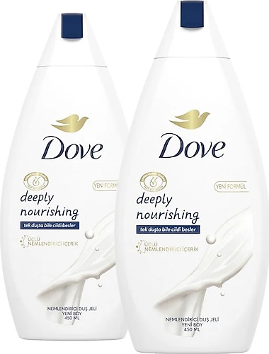Dove Nemlendirici Duş Jeli Deeply Nourishing 450ml x2