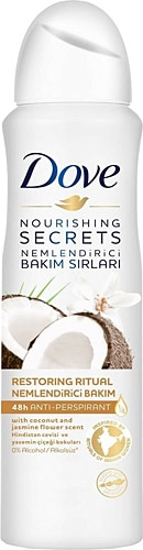 Dove Nourishing Secrets Hindistan Cevizi Yağı 150 ml Deo Sprey