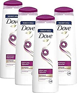 Dove Saç Bakım Şampuanı Uzun Saç Terapisi x 4