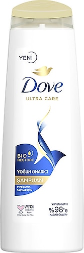 Dove Ultra Care Yoğun Onarıcı Yıpranmış Saçlar için Şampuan 400 ml