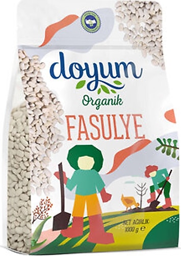Doyum Organik Fasulye 1 kg