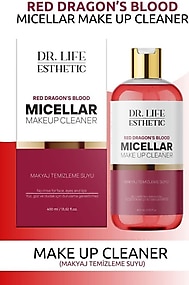 DR LIFE ESTHETIC Red Dragon's Blood Micellar Gözenek Sıkılaştırıcı Makyaj Temizleme Suyu 400ml