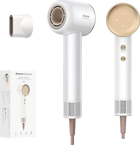 Dreame Hair Glory 1100 W Beyaz Saç Kurutma Makinesi