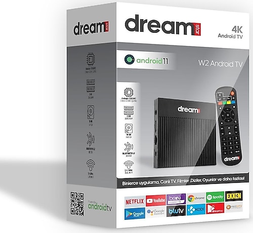 Dreamstar Androıd 11 4k Androıd Tv Box