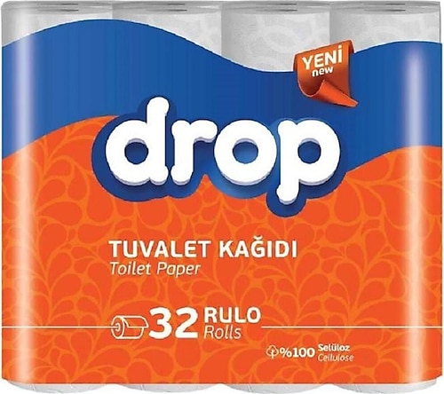 Drop 2 Katlı 32'li Tuvalet Kağıdı