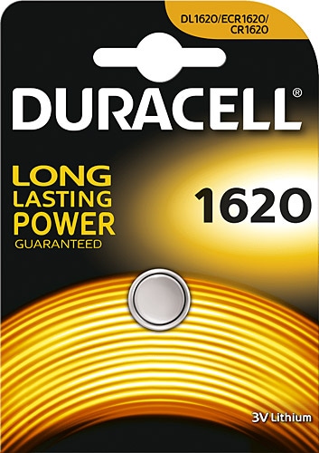 Duracell 1620 Lityum Tekli Düğme Pil