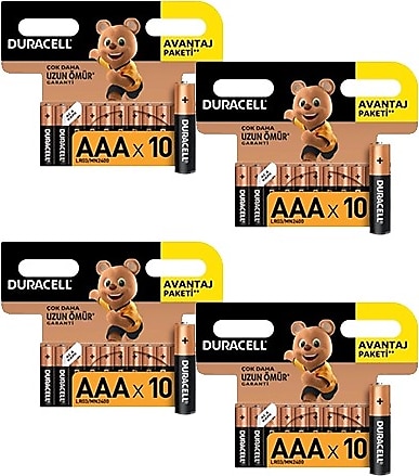 Duracell Aaa Ince Kalem Pil 40'li - 40' lı