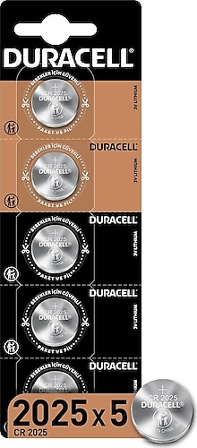 Duracell CR2025 5'li Lityum Düğme Pil