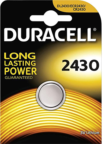 Duracell CR2430 Lityum Tekli Düğme Pil