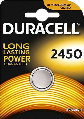 Duracell CR2450 Lityum Düğme Pil