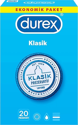 Durex 20'li Prezervatif